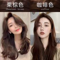 Caramel Coffee Chestnut Brown Dye Hair Dye Dark Chocolate Hair Cream Female Plant Pure White Pop Color Shade White Hair