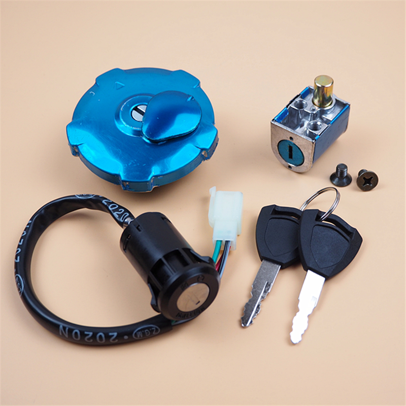 Locomotive cover lock suitable for Honda CG125 Pearl River full car electronic door lock new oil case cover lock accessory