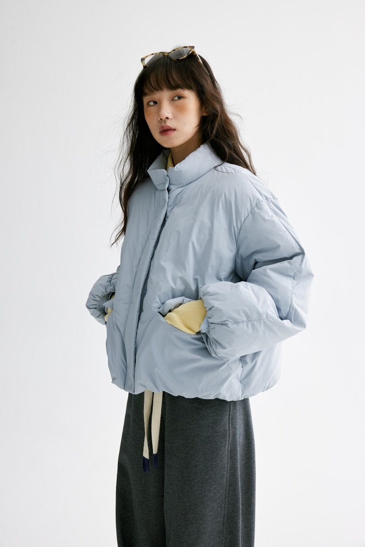 Puff down jacket | Jacket | Two colors | Autumn and winter
