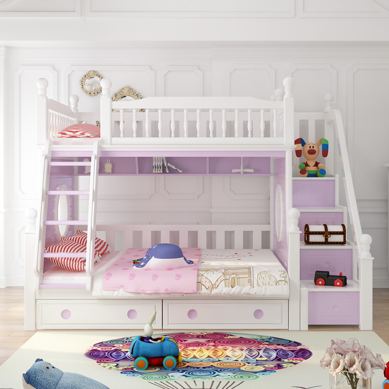 davidbenzʵľ��ͯ˫�㴲T01����ɫ