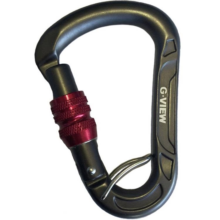 Qiyun GVIEW C190S CLIP HMS type main lock carabiner rock climbing ice climbing downhill