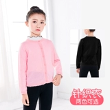 Детский свитер, осенний лонгслив, черный удерживающий тепло кардиган, накидка, куртка, коллекция 2022