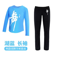 Лонгслив, штаны, свободный прямой крой