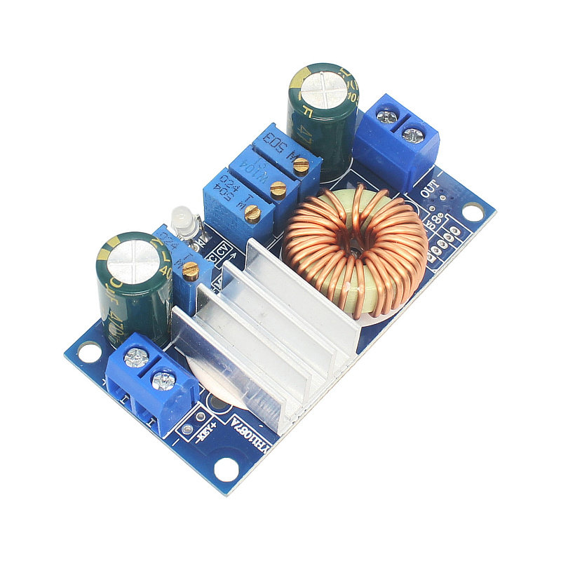 MPPT太阳能板降压充电控制器模块5A 6V-36V18V转2-32V12V恒压恒流