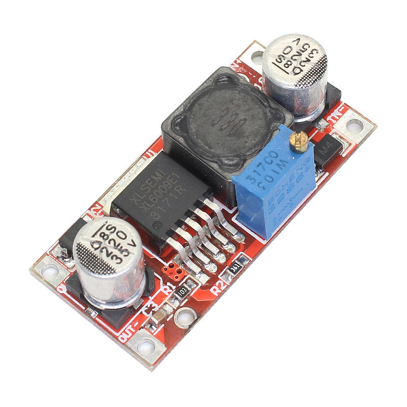 XL6009 DC-DC小型升压电源模块3V-34V转4V-35V稳压恒压可调2A 10W
