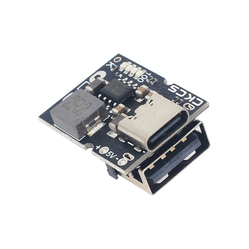 单串与1节3.7V4.2V聚合物锂电池充电放电一体模块5V2A 支持Type-C