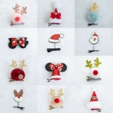 Детская рождественская человеческая голова для взрослых, ободок, аксессуар для волос для пожилых людей, шпильки для волос