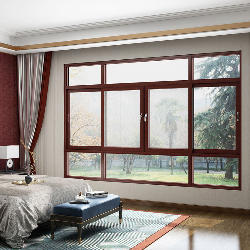 100 limar doors and windows Full house doors and windows Custom aluminum alloy push-pull window sealing balcony window screen integrated soundproof glass windows-Taobao