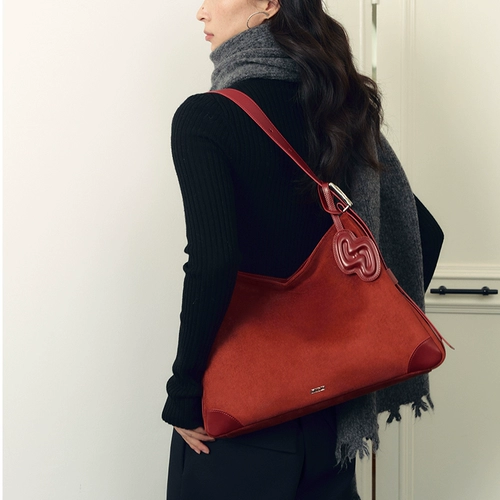 omto Кожаная летняя универсальная сумка через плечо, вместительная и большая сумка на одно плечо