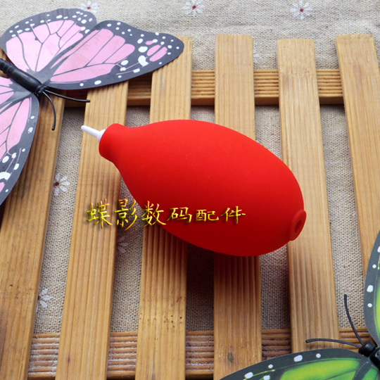 Mini small gas blown red leather tiger frosted material single eye micro single eye camera camera cleaning supplies little red