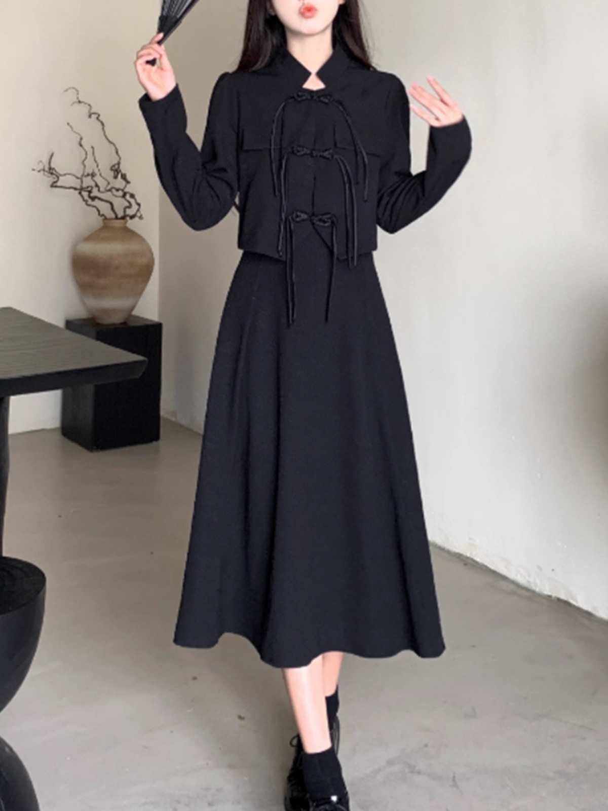 秋冬大码新中式套装穿搭惊艳全部场✨