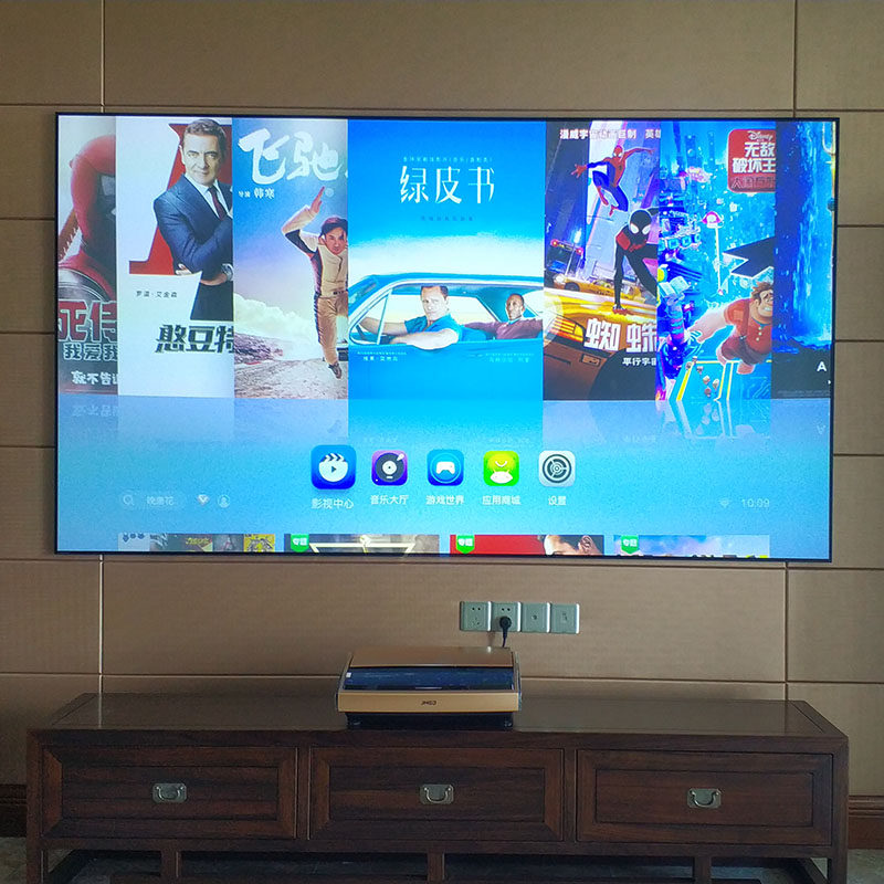 100 100 inch 120 inch 150 inch Finiel black grid hard screen suitable for the nut sea letter Long Hongfeng Mi laser TV