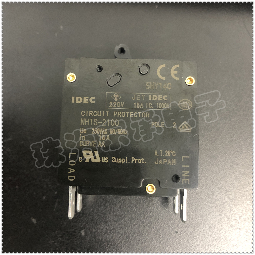 IDEC(アイデック/和泉電機) NH1S-3100S-5MA 1個 IE NH1S-3100-10AA | 3-Pole, 10A Circuit Breaker | USA