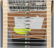 470R 0 25W VISHAY MRS25 Six rings metal film resistance Philips 1 4W 470 au