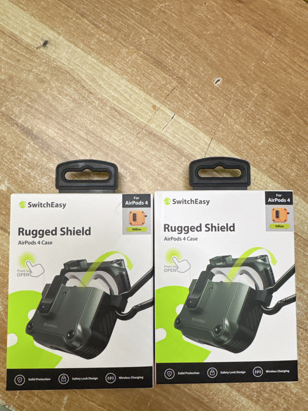 Switcheasy Brand Is Suitable for Genuine Apple AirPods 4 Earphone Cases and Apple AirPods 1.2 Earphone Cases