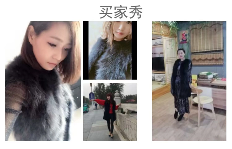 Fox lông cỏ vest nữ dài 2018 mới lông thật lông chống mùa một giải phóng mặt bằng