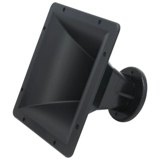 Квадратный пластиковый мегафон с аксессуарами, 11 дюймов, x280, 280мм