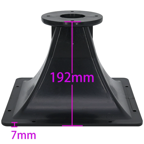 Квадратный пластиковый мегафон с аксессуарами, 11 дюймов, x280, 280мм