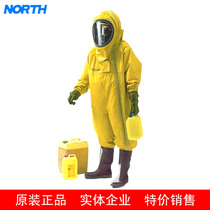 Honeywell North RINBA DEFENDER воздухонепроницаемая защитная одежда одежда химической защиты из фторированной резины