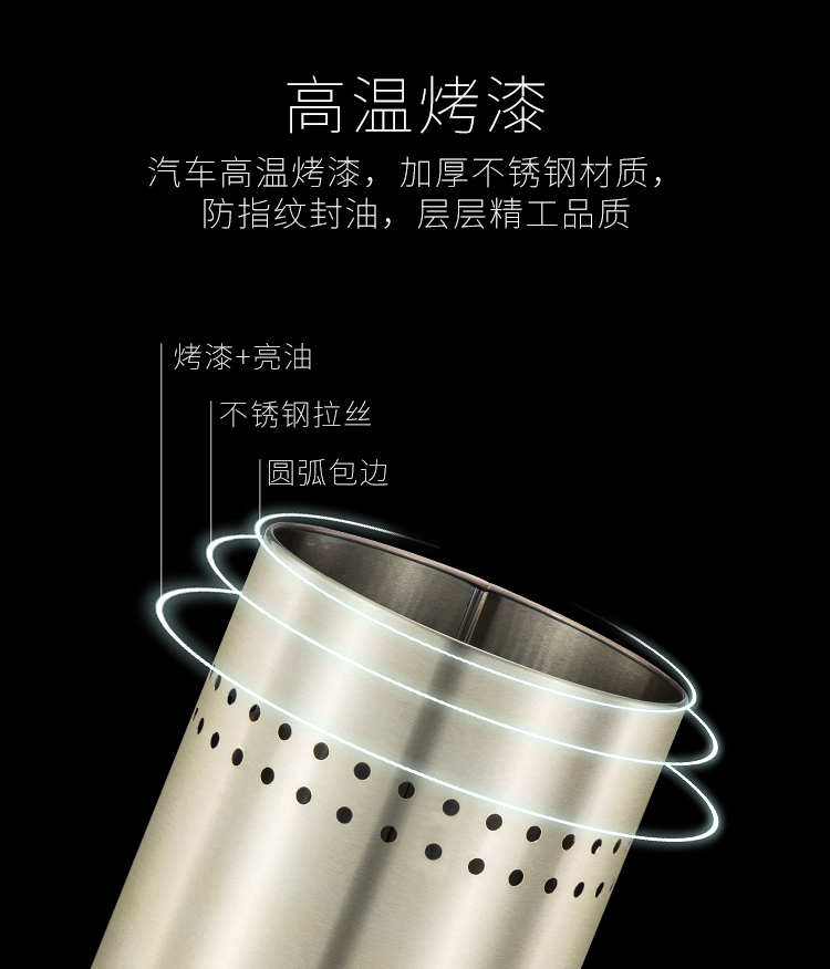 Ô dù xô nhà khách sạn sảnh vào ô đứng thép không gỉ ô dù sàn đứng vị trí sáng tạo lưu trữ xô - Kệ kệ treo tường gỗ tự nhiên