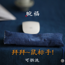 (Qi Lu)Handmade cloth cotton removable mouse pad Wrist pad Wrist pad Wrist pad Keyboard hand pad