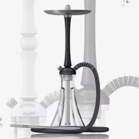 Черный тонкий (содержащий силиконовый клеевой горшок+разделение углерода) Треугольная бутылка