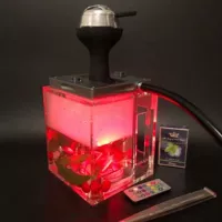 Высококачественный силиконовый горшок для тарелок + карбоновый барьер + светильник