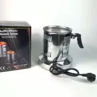 Большой, серебряный, контроль температуры, 600W