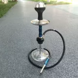 Гладкая из нержавеющая сталь средняя однократная горшка арабская вода для воды Новый Шиша Бар Полный комплект бесплатной доставки