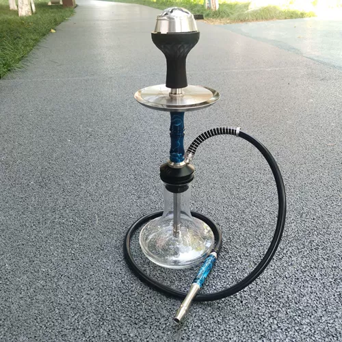 Гладкая из нержавеющая сталь средняя однократная горшка арабская вода для воды Новый Шиша Бар Полный комплект бесплатной доставки