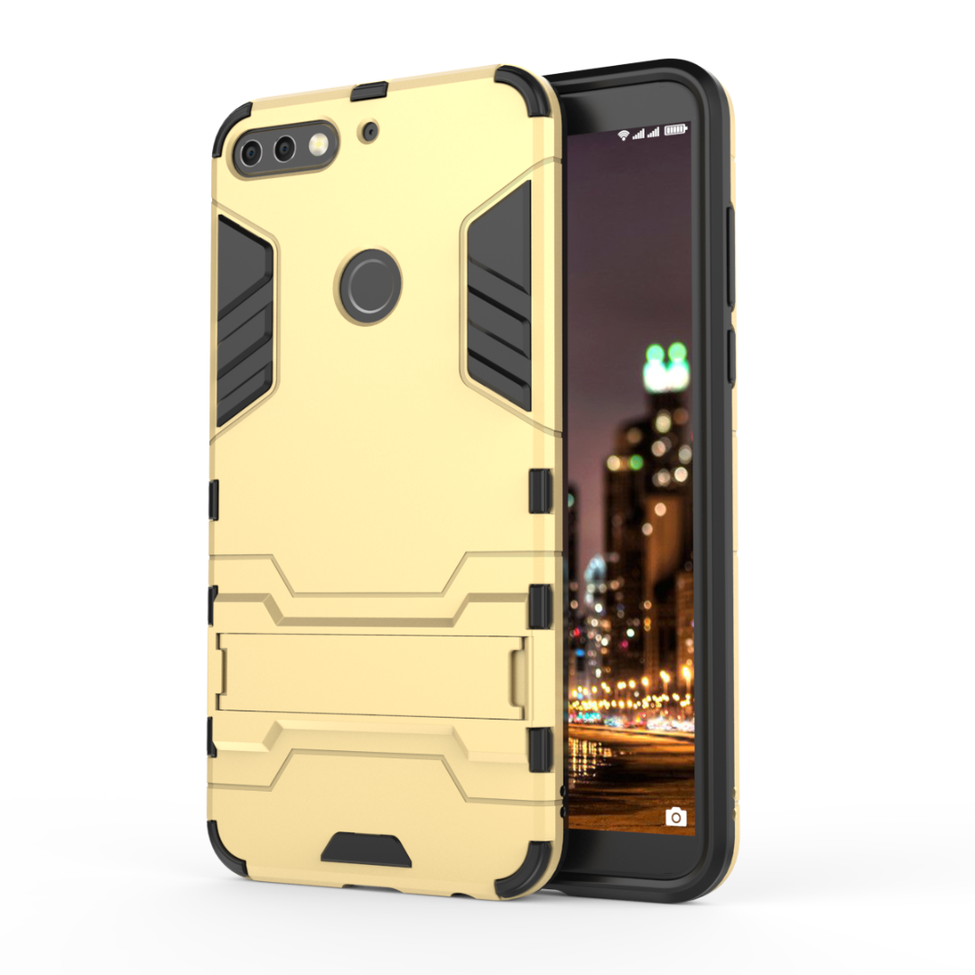 Telepon Case untuk Huawei Nova 2 Lite, Besi Keras Buah Manusia Pelindung Perisai Case, hibrida Silikon + TPU Sarung Case untuk Huawei Nova 2 Lite-Internasional