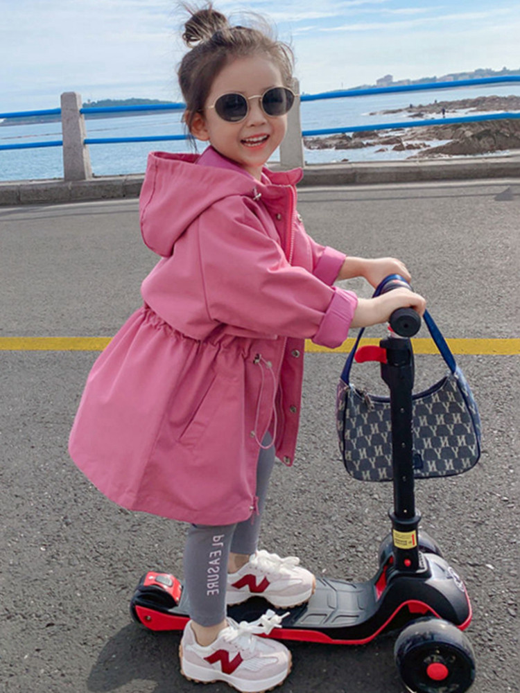 NEXT VSTO girls' autumn 2022 new windbreaker children's foreign style windbreaker baby coat