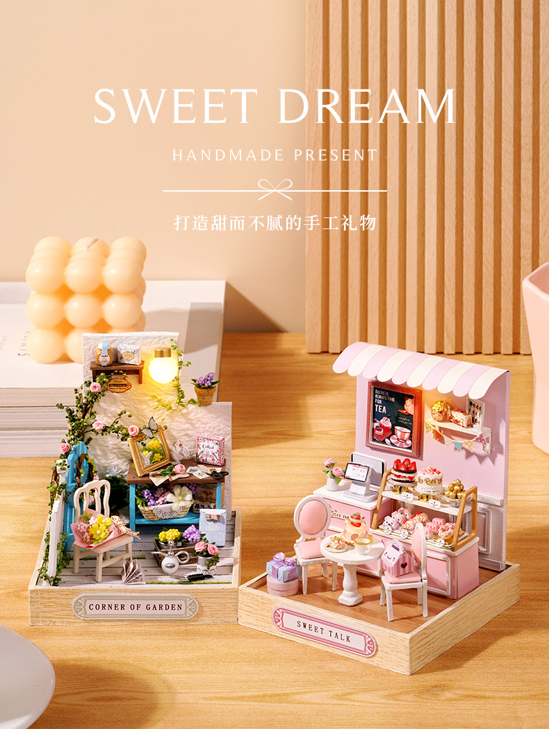 图片[4]-diy小屋幸福一阁手工拼装模型玩具小房子创意生日礼物女生-语梦星球