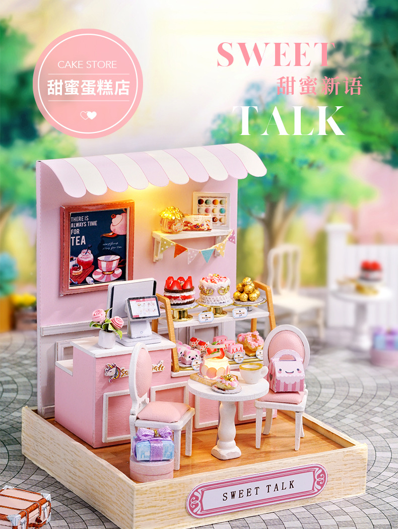 图片[19]-diy小屋幸福一阁手工拼装模型玩具小房子创意生日礼物女生-语梦星球