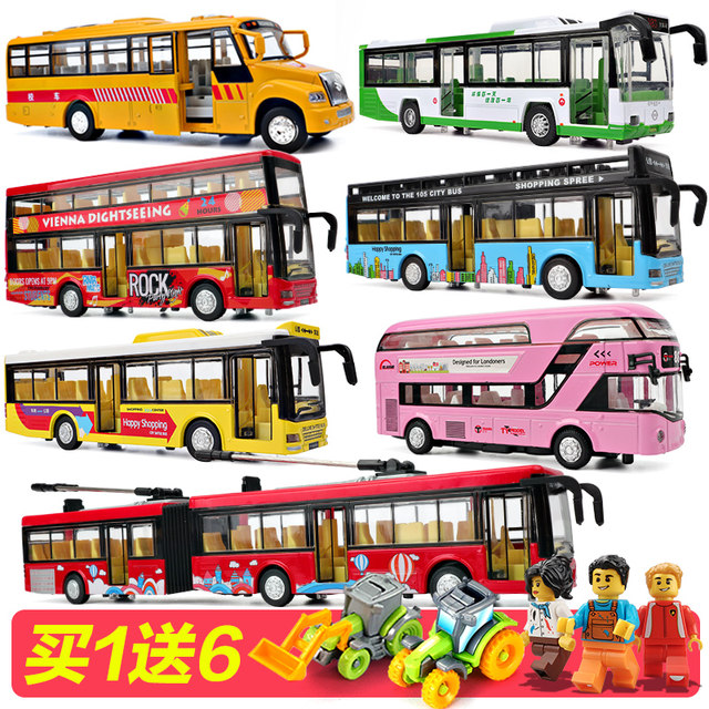 large double decker bus toy