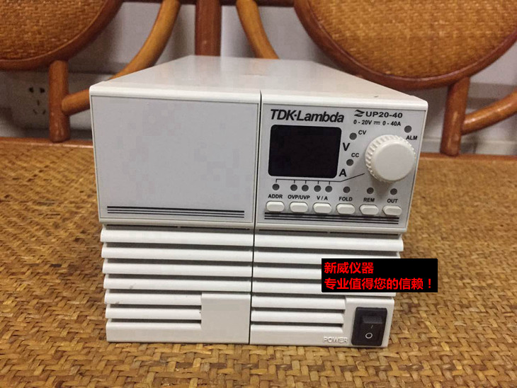 90% new Japan original LAMBDA DC adjustable regulated power supply ZUP20-40 second-hand 800W 20V40A