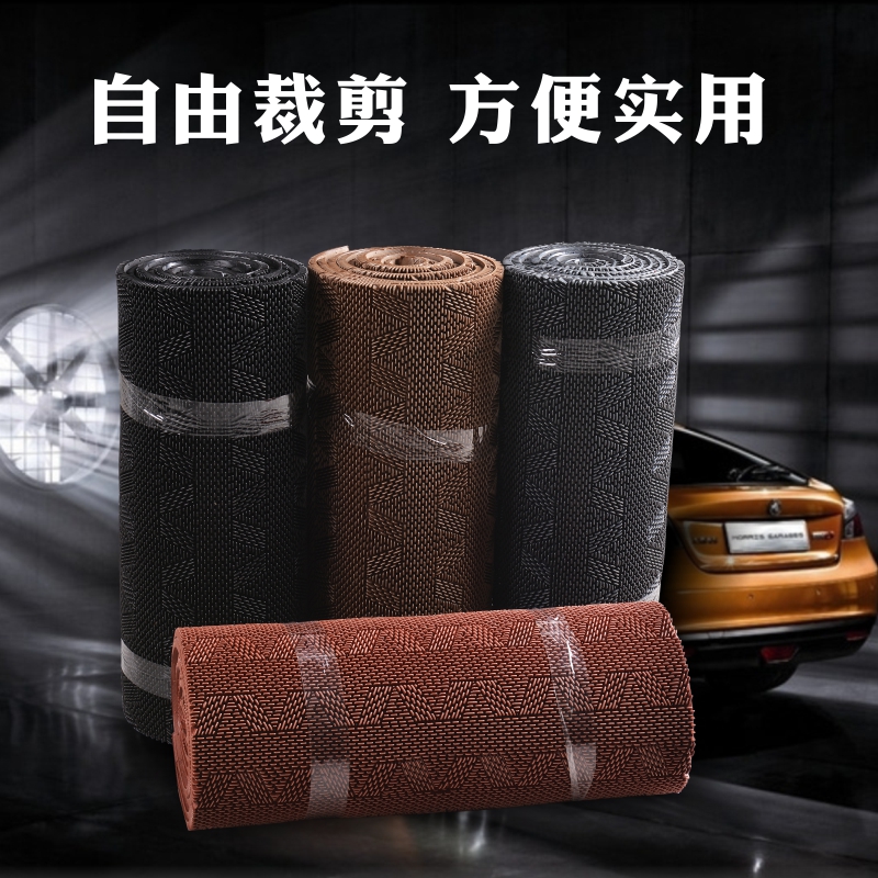 Girl Girl Gladiator Car Footbed Universal Foot Mat Rubber Silica Gel Cut Coiled Material Waterproof