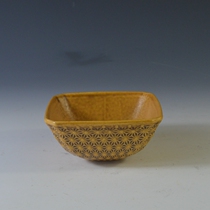 Antique porcelain retro Southern Song Style Gezhou kiln glaze quartet dish antique collection