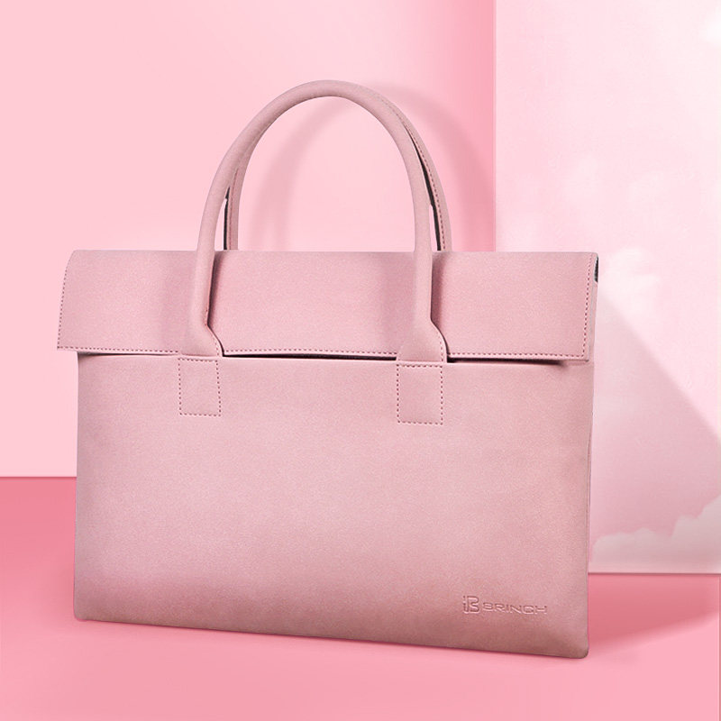 Suitable for Apple Pen Electric Package Female MacbookPro13 3 inch handbag Air15 6 inch Business briefcase 13 Huawei Xiaomi Huo Shuo 14 Little Fresh Brief About mac1