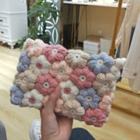 Плетеный набор материалов, DIY, в цветочек