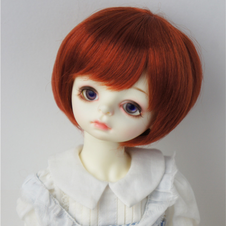 BJD wig SD Ceramic doll OB wig Imitation Mohair wig Pot cover head Short hair wig