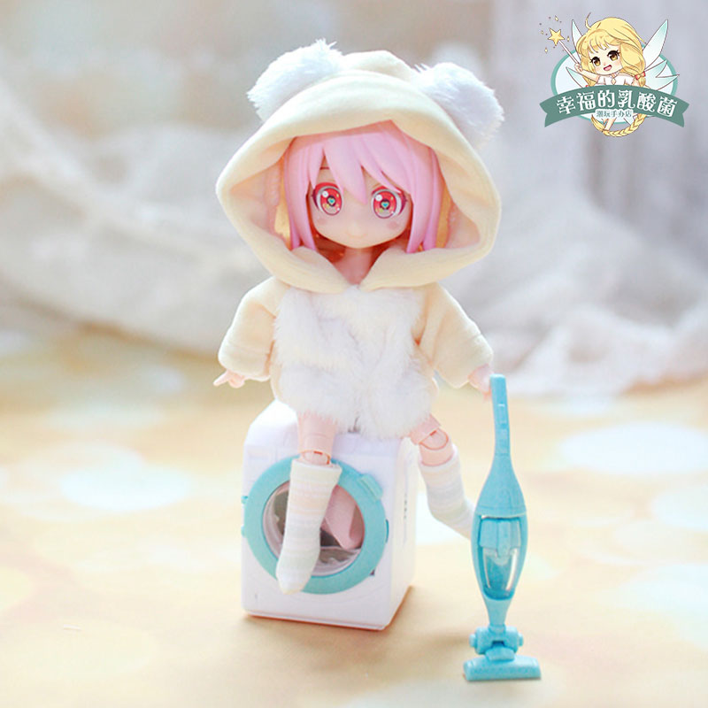 South Korean va clothes OB11 Lieven body dress D M S va clothes yellow bear space suit socks Lib suit suit