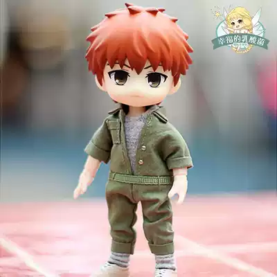 Korean baby clothes OB11 pants NINIMAL OVERALLS JUMPSUIT pants trend denim jumpsuit