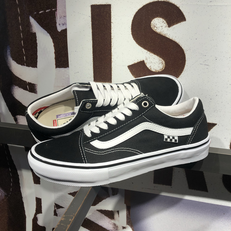 Vans Skate Old Skool Pro Black and White Professional Skate Shoes for Men and Women Vn0A5Fcby28 Vans Skate Old Skool Pro Black and White Professional Skate Shoes for Men and Women Vn0A5Fcby28