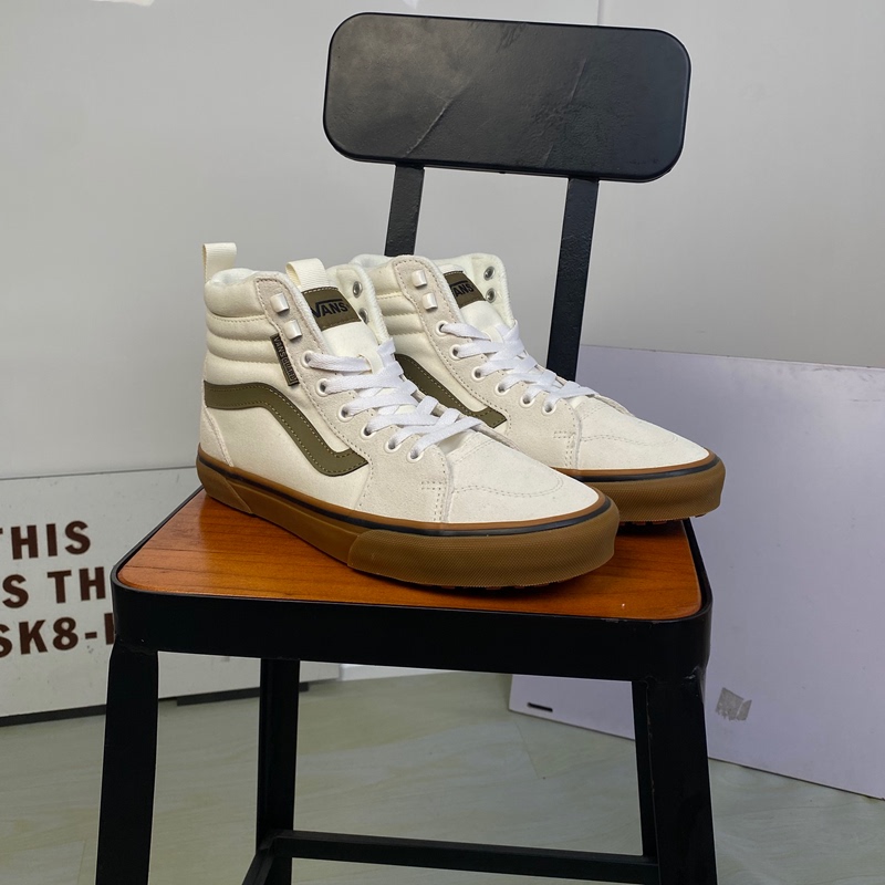 Vans Filmore Hi High-Top Non-Slip Couple Canvas Casual Sneakers for Men and Women Vn000Czhbil