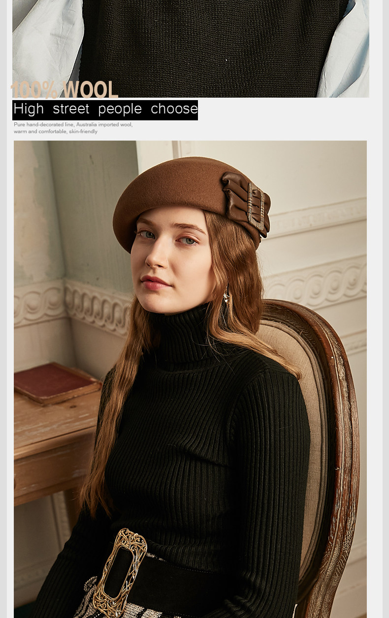 Chapeau pour femme      en Poilue - Ref 3234031 Image 11