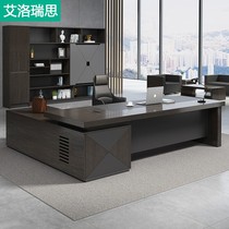 Boss Table Office Furniture Brief Modern Large Class Bench Single Supervisor Table Manager Table President Desk Chair Combination
