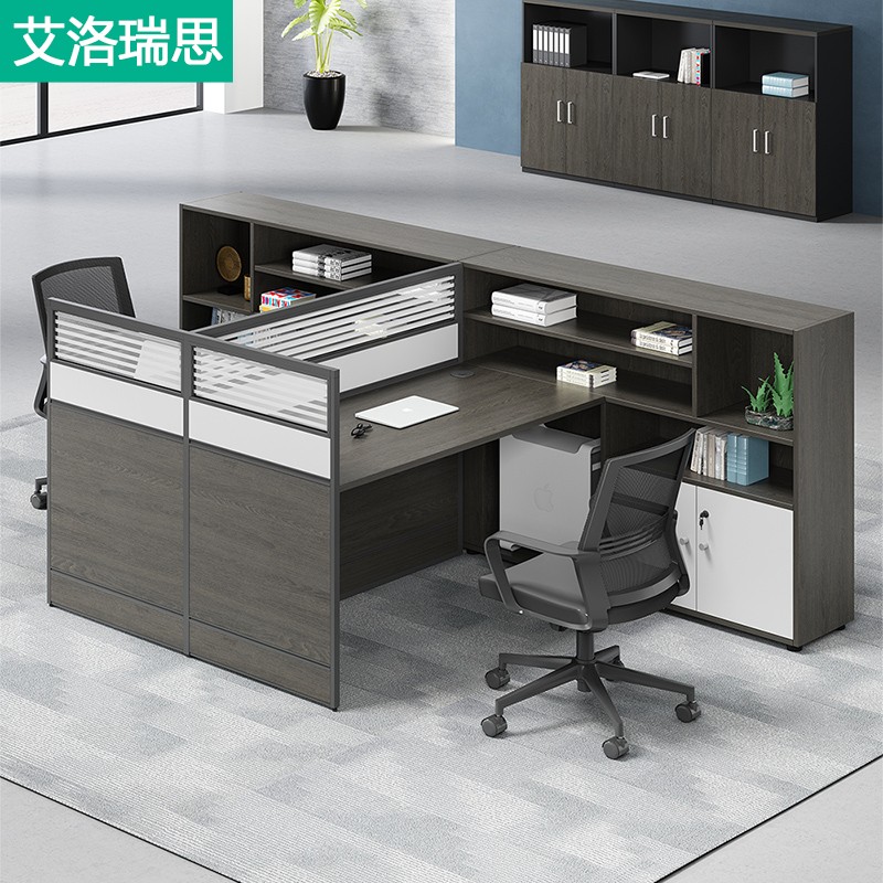 Staff desk chair combined screen desk 6 8 people office staff minimalist modern office furniture