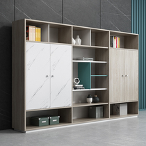 Custom Cabinet Office Information Cabinet Wood Plate Minimalist Office Furniture Storage Archival Cabinet Office Bookcase