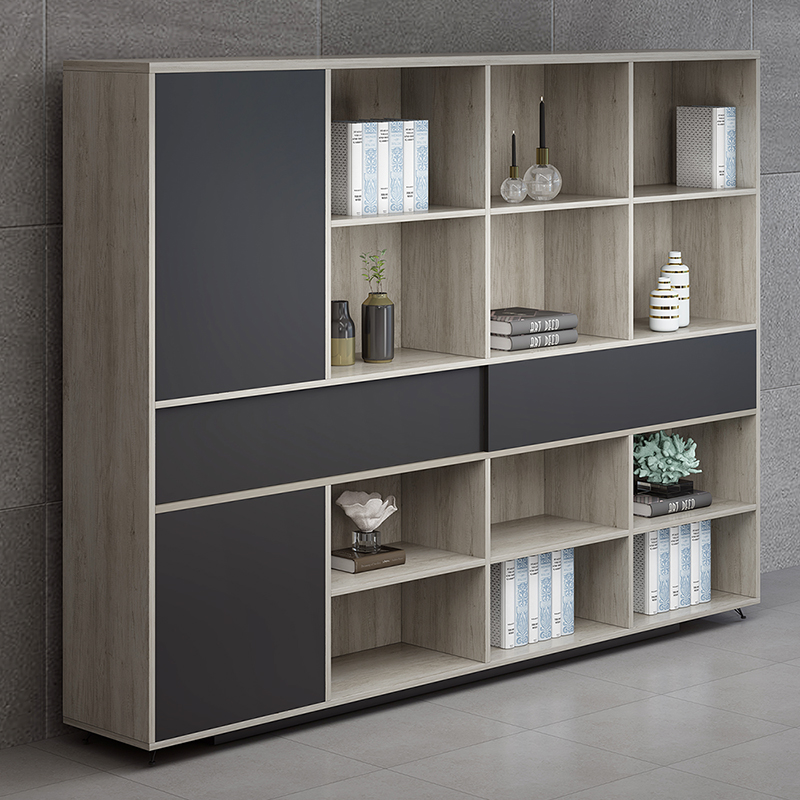 Guangzhou Office Furniture Cabinet Wood Information Cabinet Wood Information Cabinet File Cabinet Ground Cabinet Office Bookcase Locker
